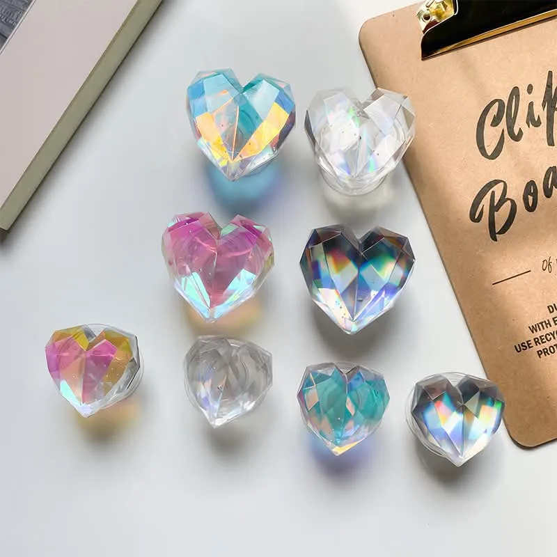 Pop holder crystal καρδιά (small)
